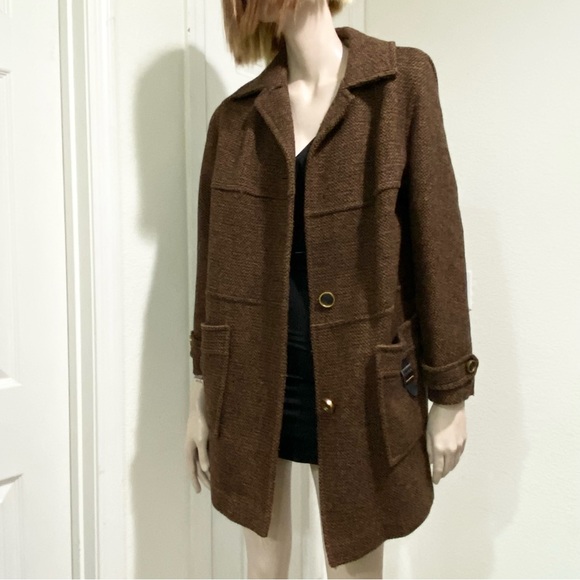 Vintage Penguin Fashions Minneapolis Sherpa Lined Deep Pile Borg Winter Coat - Picture 1 of 16